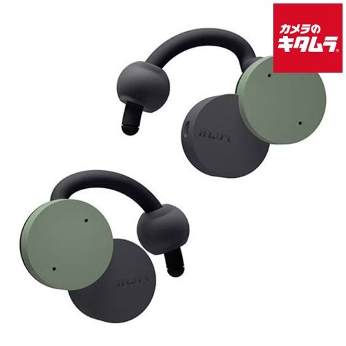 nwm DOTS オープンイヤー型 完全ワイヤレス耳スピーカー モスグリーン