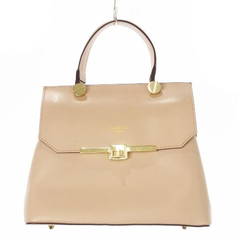 CAMELIA ROMAリュック・ハンドバッグ クリーム色 CAMELIA ROMAリュック・ハンドバッグ クリーム色
