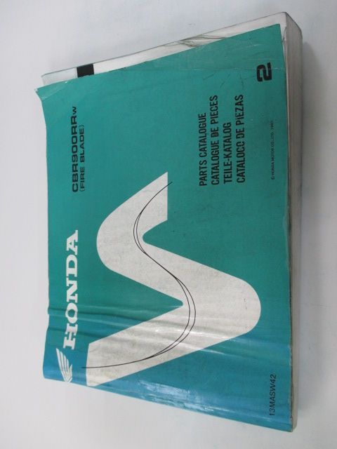 CBR900RRW FLREBLADE ファイヤーブレード パーツリスト 2版 ホンダ 正規 バイク 整備書 SC33C SC333 SC332 SC33A SC33B SC33D