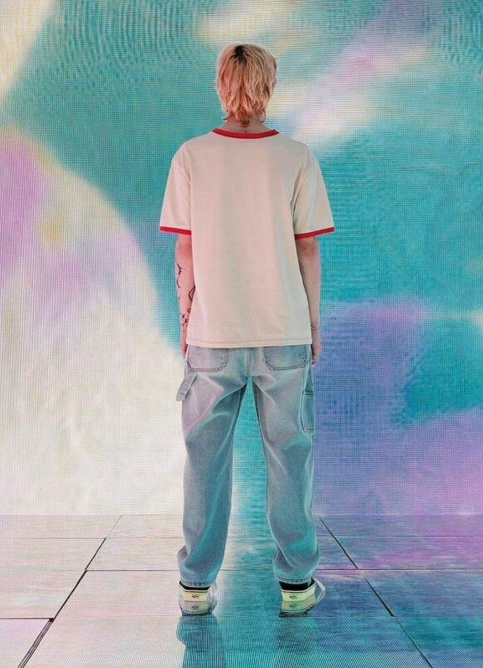 ☆関税込☆YOUTHBATH★patchwork denim pants★ ☆韓国の人気☆【YOUTHBATH】☆patchwork denim pant.s☆ パンツ