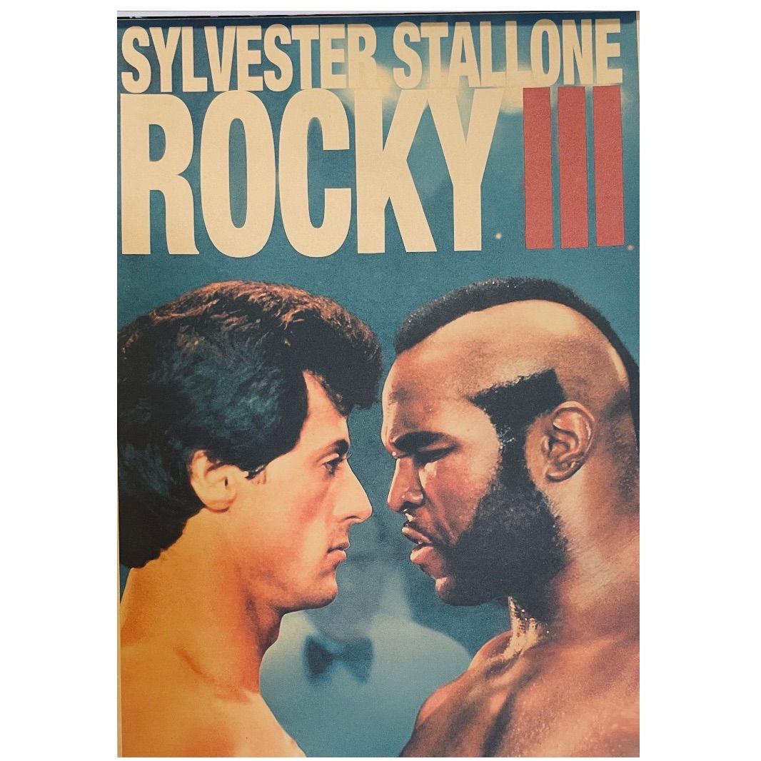 ロッキーⅢ USオリジナル映画ポスター ロッキー3 – 映画コレクション・しねとろ倶楽部