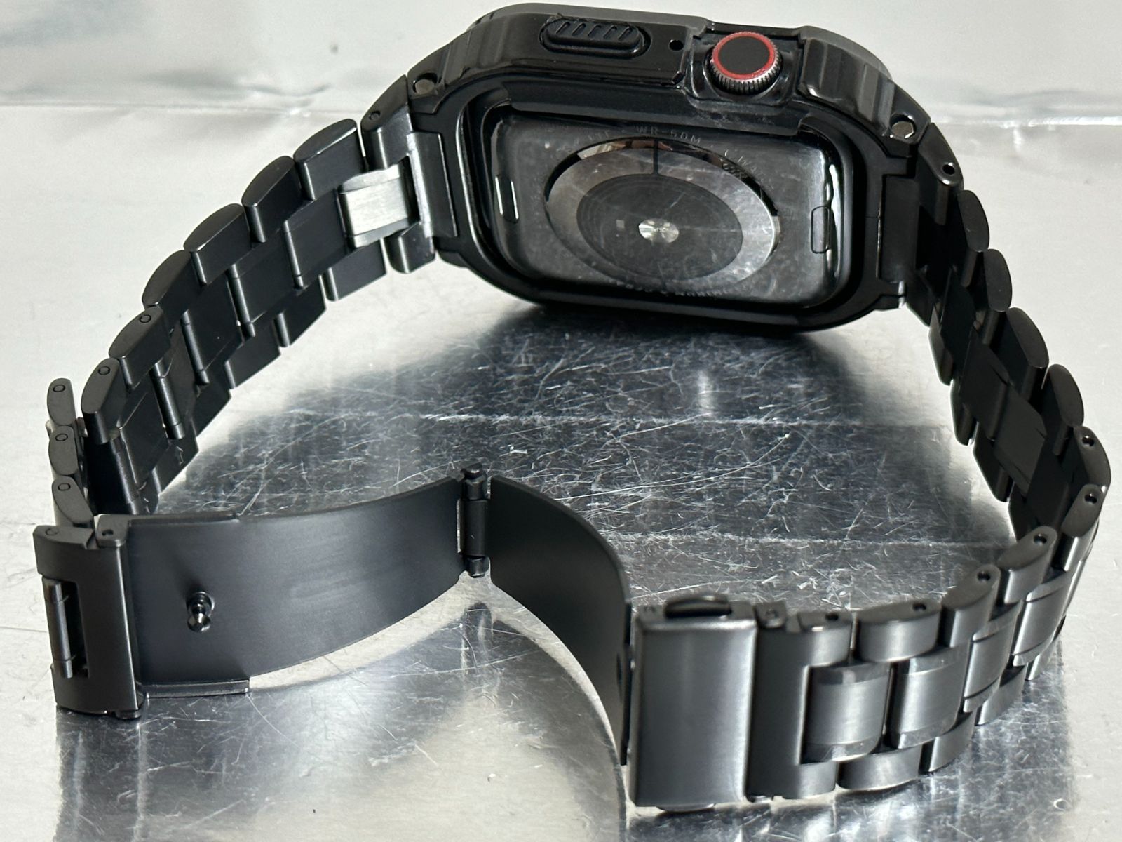 即購入歓迎Apple Watch メタルケース カバー ステンレスバンド 