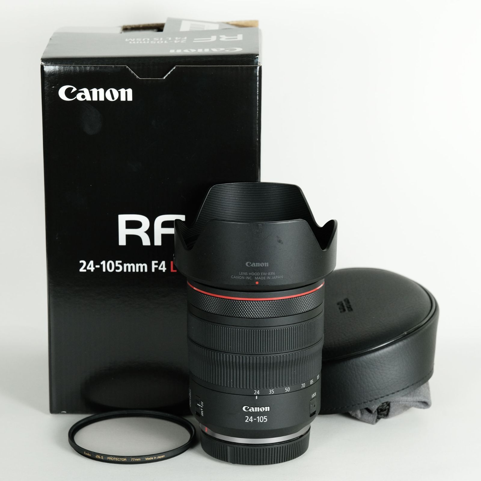 Canon RF 24-105mm f/4L IS USM + フィルター Canon RF24-105mm F4 L IS USM＆フィルター 新品 RF24-105mm F4L IS