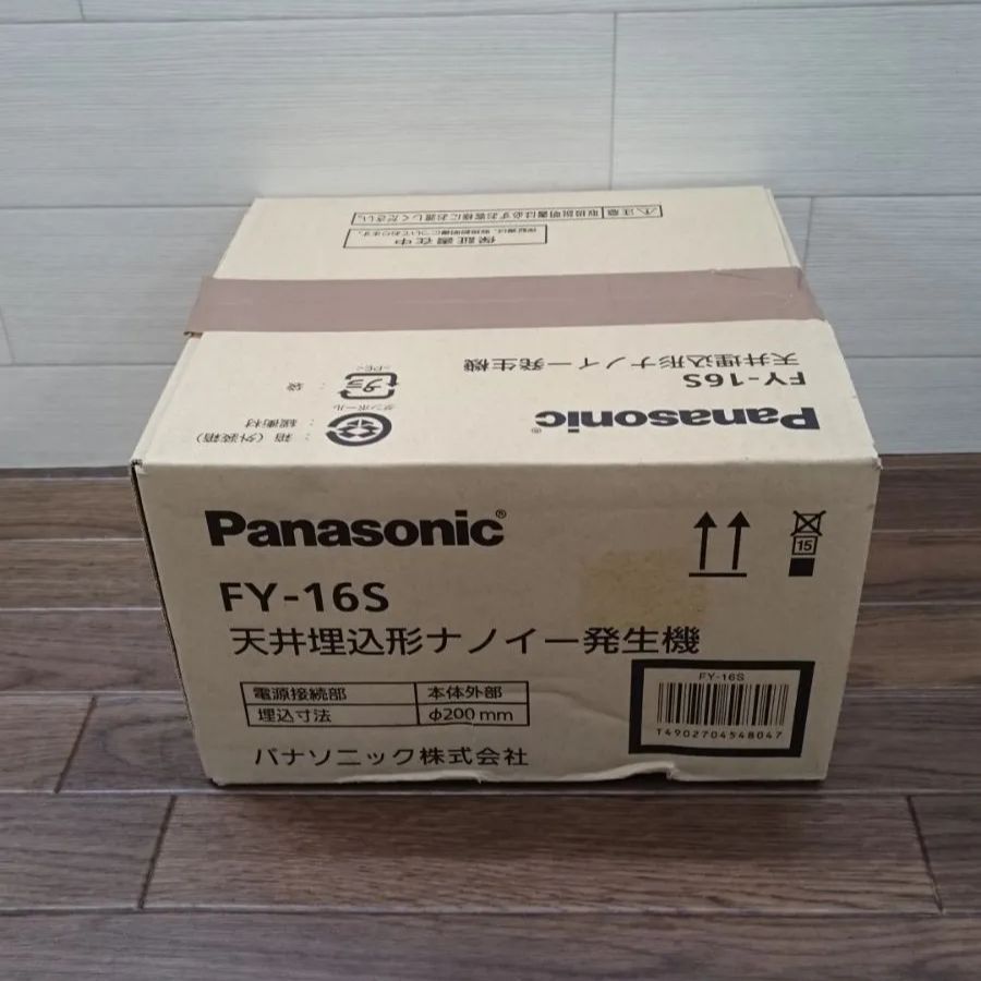 新品・開封品】Panasonic パナソニック 天井埋込型 ナノイー発生機 FY-16S ※内容確認のため開封しました。 リサイクルストア  エコモンスター メルカリ