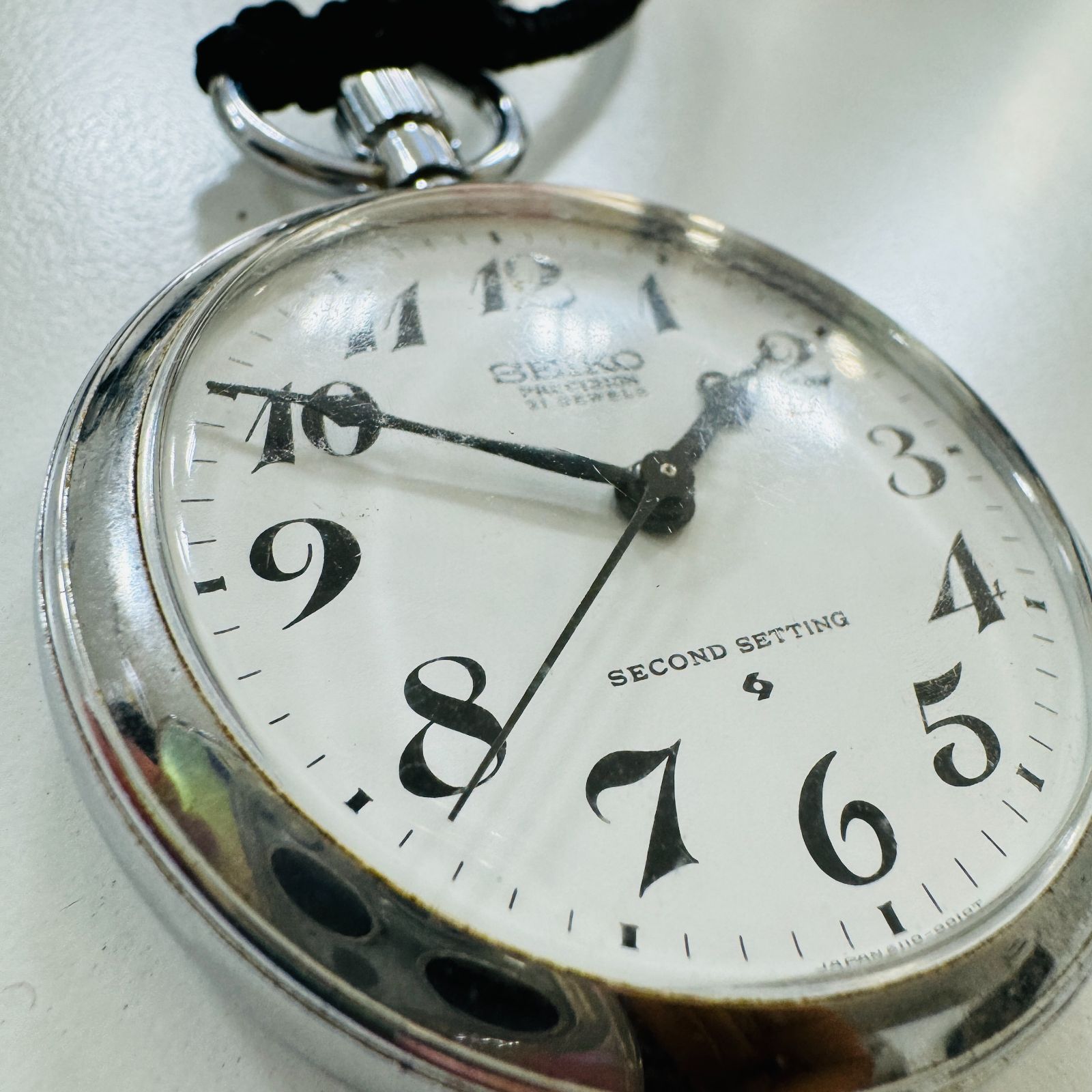 A【ヴィンテージ】SEIKO セイコー 懐中時計 手巻き式 東南鉄 75096