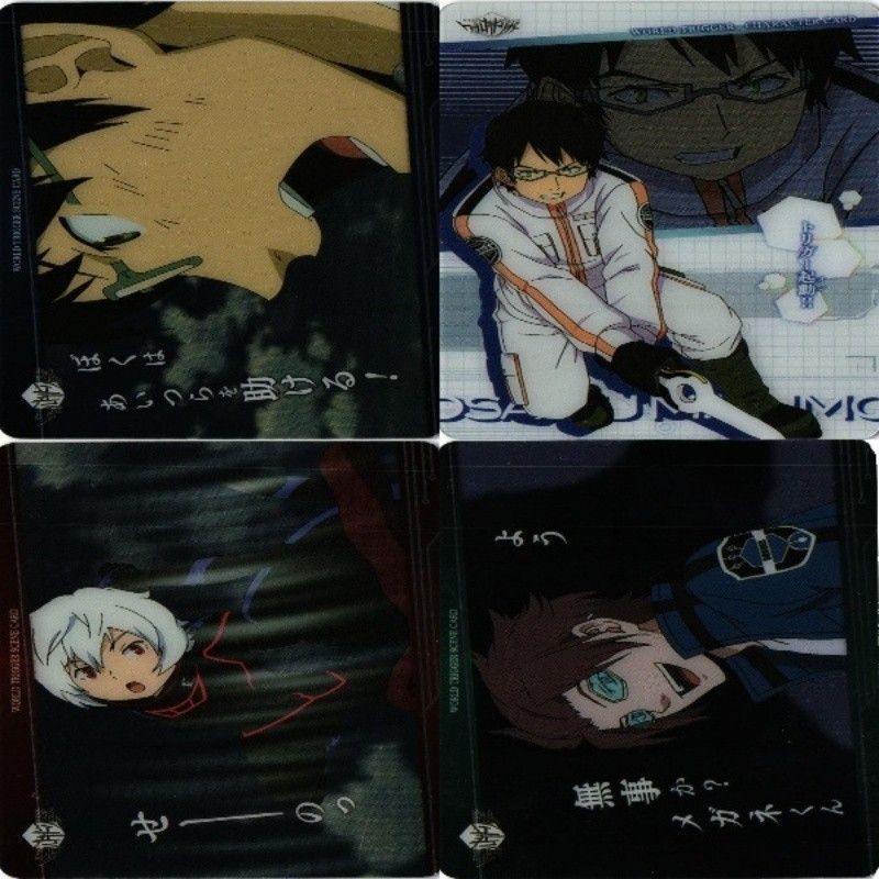 fy44 mj-26 【状態B】ワールドトリガー ウエハース 三雲 修 空閑