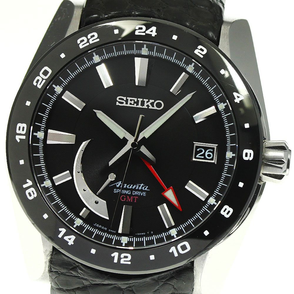 ☆良品☆箱付き【SEIKO】セイコー ブライツ アナンタ GMT 5R66-0AR0/SAEA007 スプリングドライブ メンズ 腕時計_739271  - メルカリ