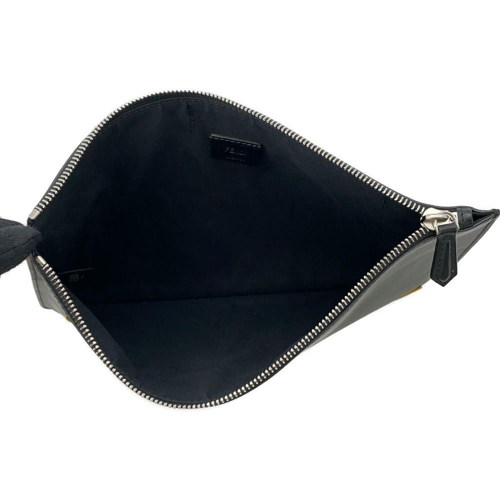 フェンディ クラッチバッグ モンスター 黒 セカンドバッグ クラッチ