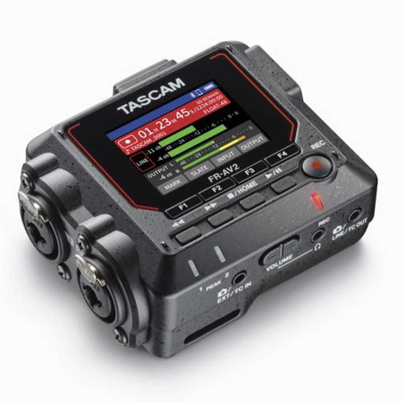 未開梱 TASCAM 32ビットフロート| Dual ADC対応2チャンネルポータブルフィールドレコーダー FRAV2