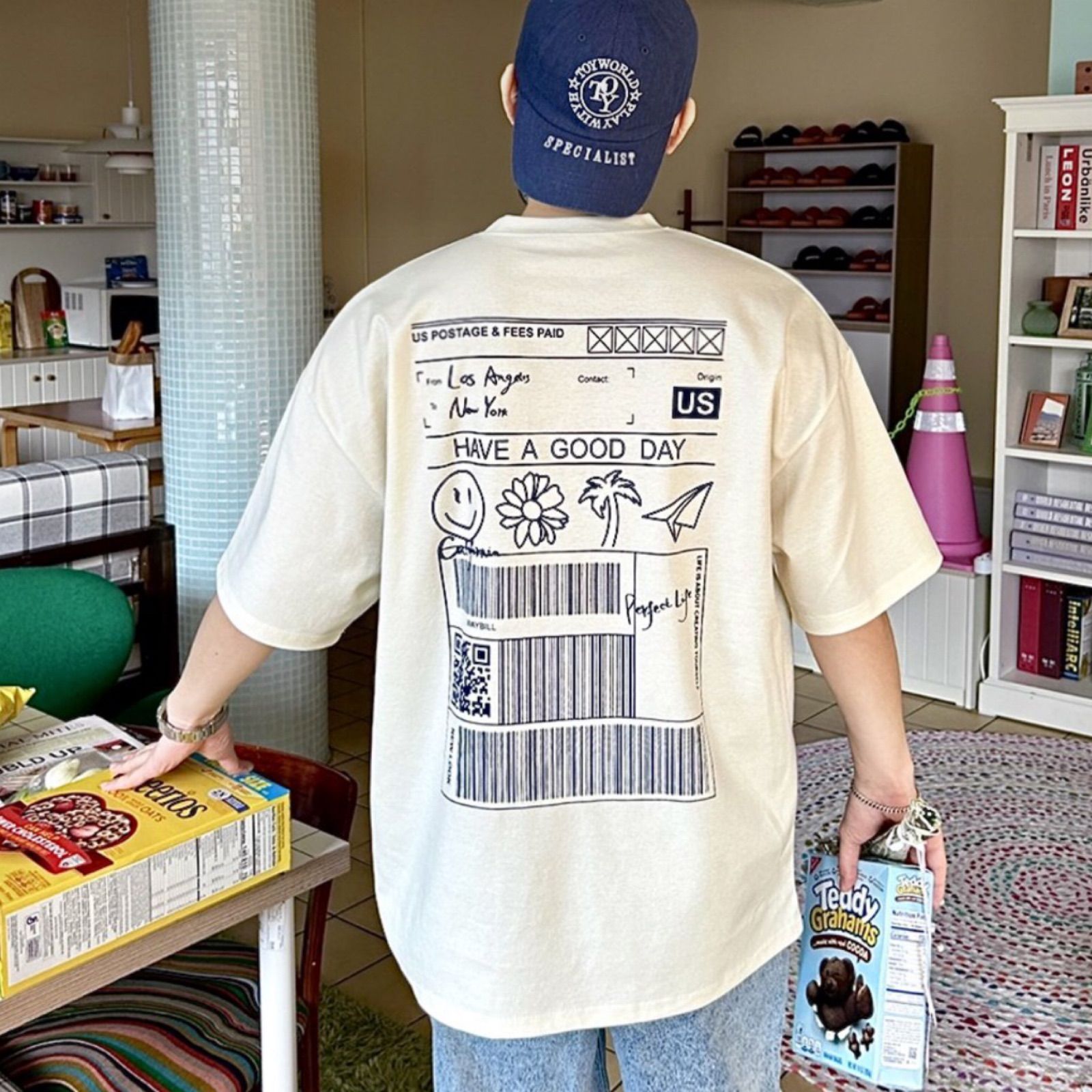 [MY NAME IS PETER] PACDONALD 半袖 シャツ *韓国ファッション MY NAME IS PETER マイネームイズピーターの通販｜Lafayette