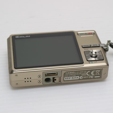 超美品 EX-Z600 ゴールド 即日発送 CASIO EXILIM デジカメ 本体
