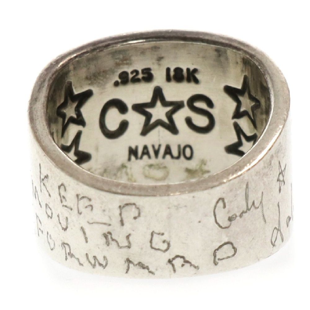 CODY SANDERSON (コディーサンダーソン) PLAIN STAR RING 18K