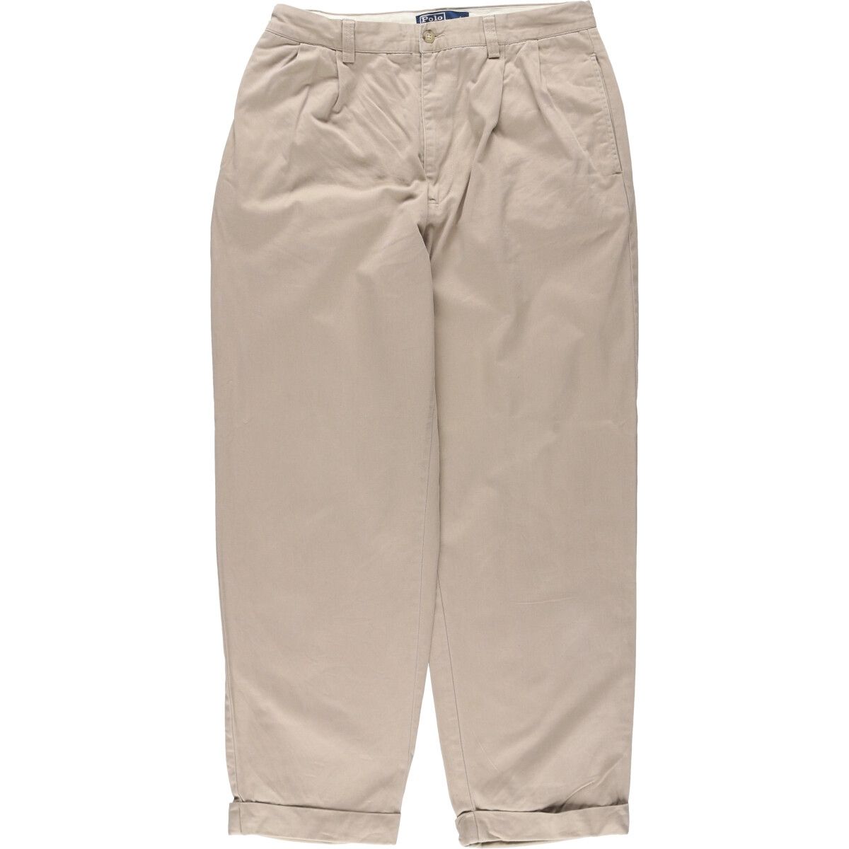 古着 ラルフローレン Ralph Lauren POLO by Ralph Lauren HAMMOND PANT ツータック チノパンツ メンズw32相当/eaa513359