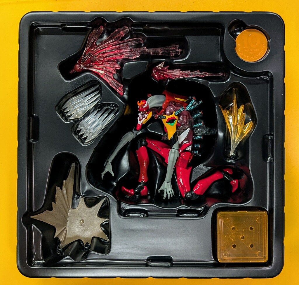 海洋堂 リボルテックヤマグチ エヴァンゲリオン2号機 獣化第2形態