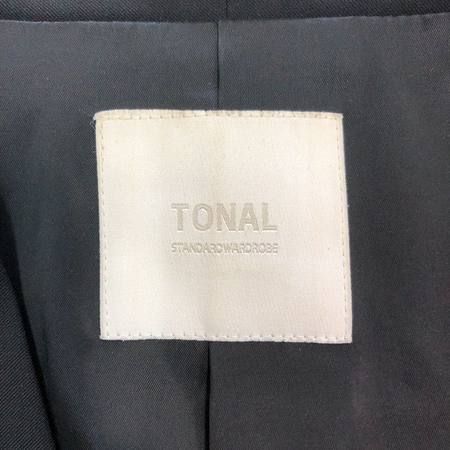 TONAL ジャケット サイズ38 TONAL トーナル レディース ノーカラージャケット サイズ：38(M