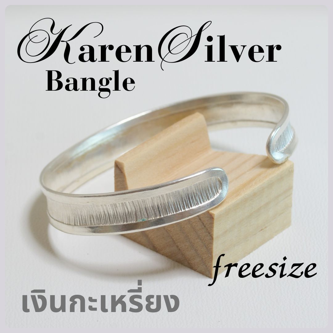 カレンシルバー バングル ユニセックス KAREN SILVER BANGLE カレンシルバー バングル ユニセックス KAREN SILVER BANGLE