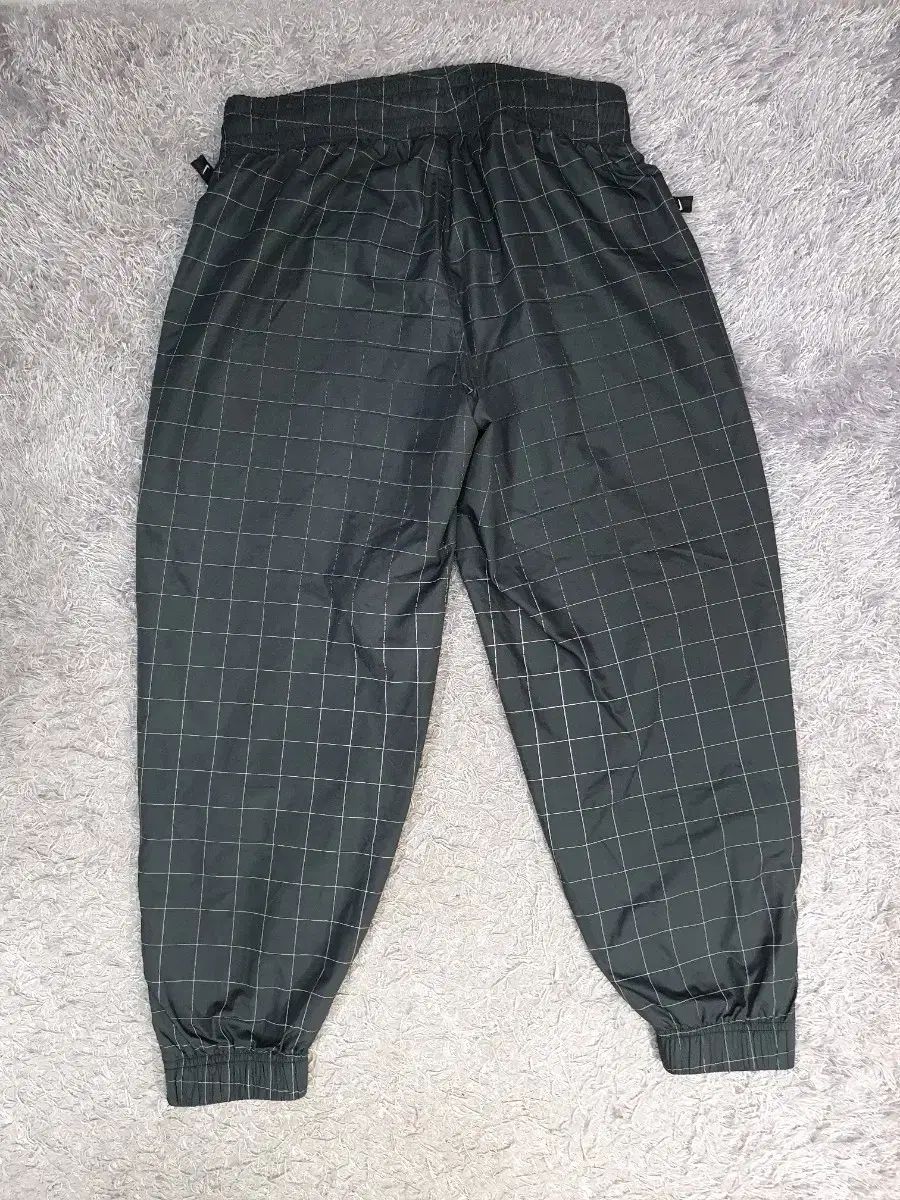 ナイキ ラボ NRG ズボン フラッシュ リフレクティブ CHECK ウーブン ジョガー パンツ ブラック L