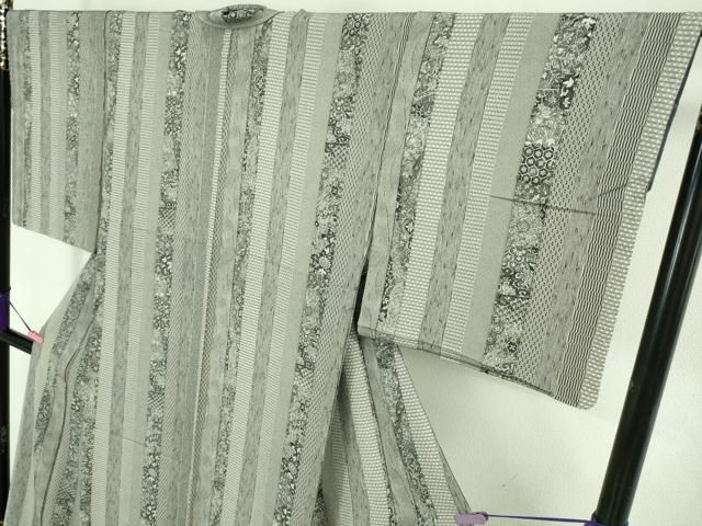 平和屋本店□極上 二代目更甚 江戸更紗 小紋 草木染 まるやま扱い 反端