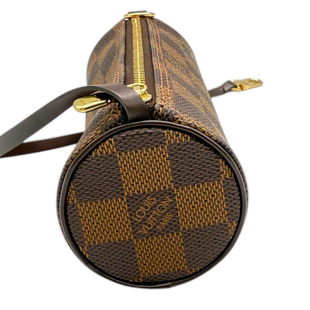 極美品】 ルイヴィトン Louis Vuitton ダミエ パピヨン ミニポーチ