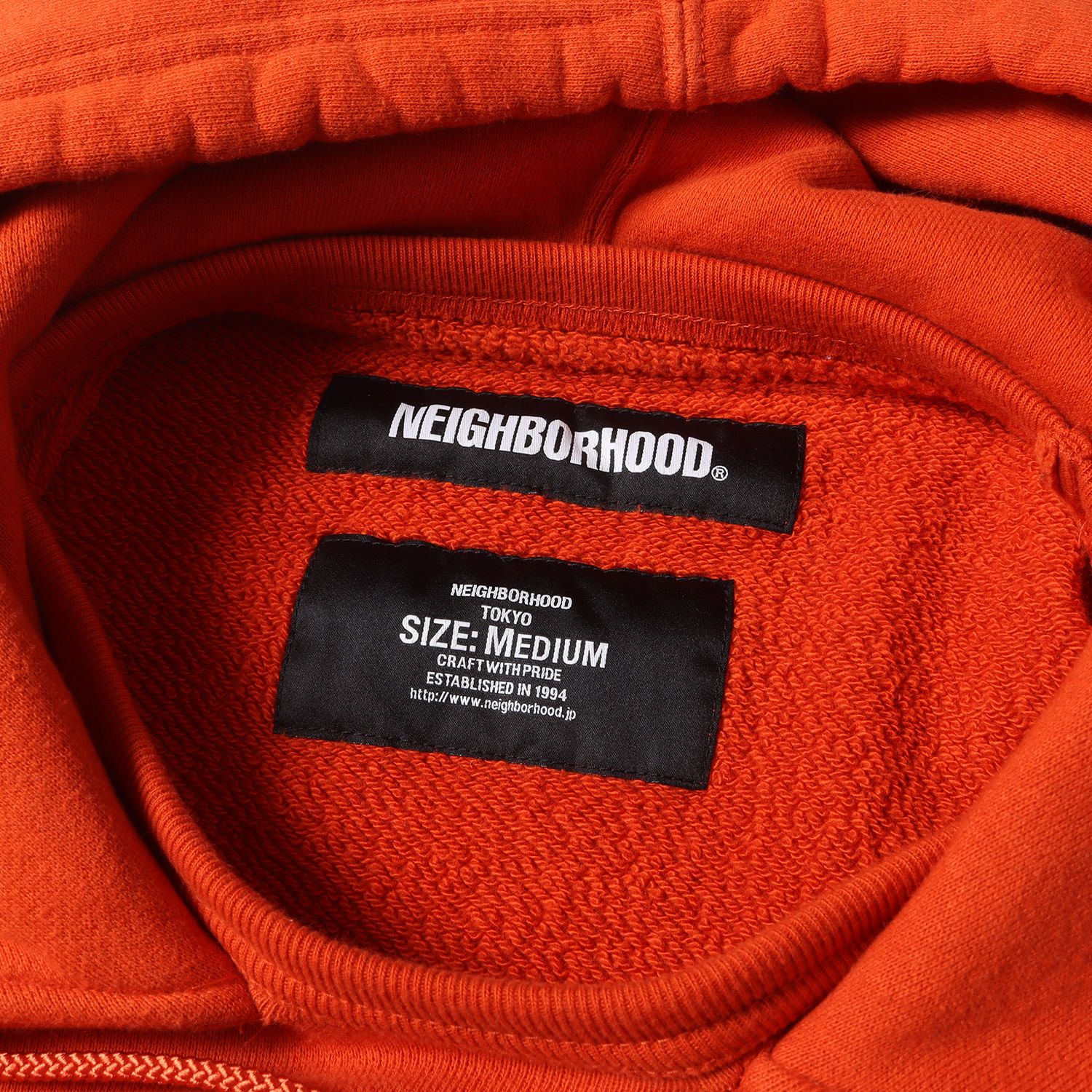 美品 NEIGHBORHOOD ネイバーフッド パーカー サイズ:M エンブレム 