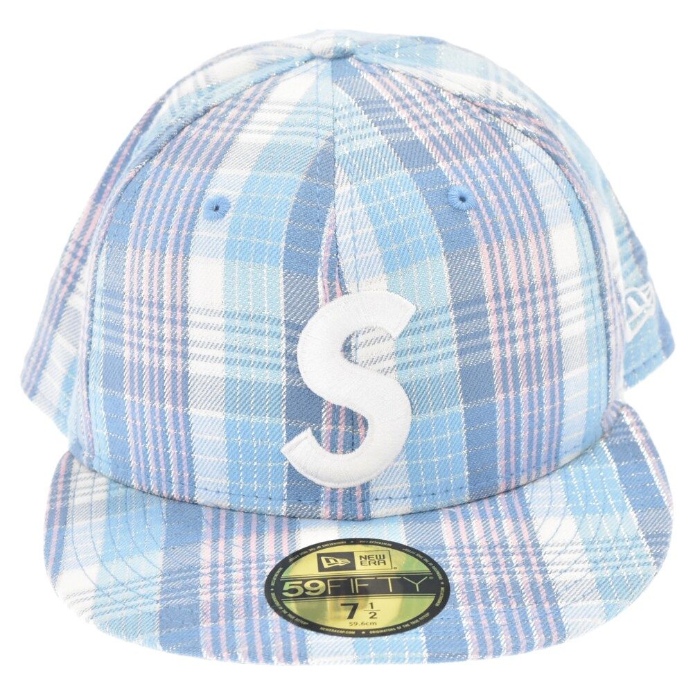 SUPREME (シュプリーム) 23SS ×New Era Metallic Plaid S Logo ベー ス