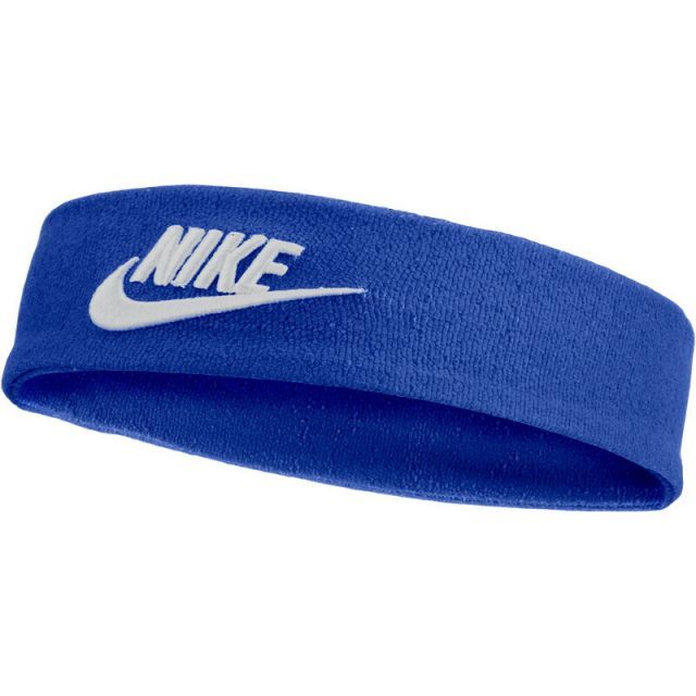 ナイキ ヘアバンド メンズ レディース NIKE クラシック ヘッドバンド ワイド テリー ユニセックス スポーツ アクセサリー 汗止め 髪留め トレーニング ランニング テニス 小物 青 ブルー ブラ