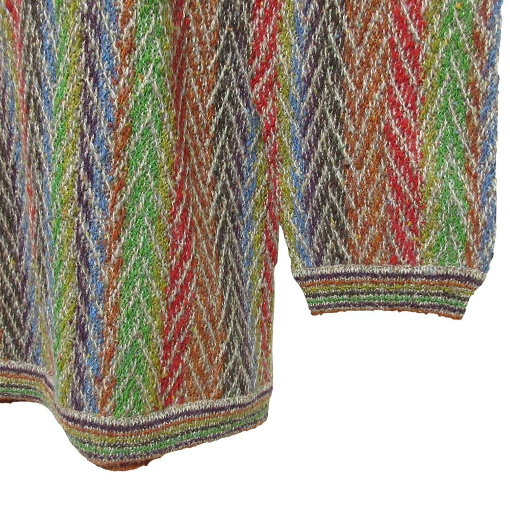 mikihouse - 極美品 ミッソーニ MISSONI ニット セーター ロングスリーブ ボーダー ウール トップス レディース 46 マルチカラー 1240001071835_1.jpg