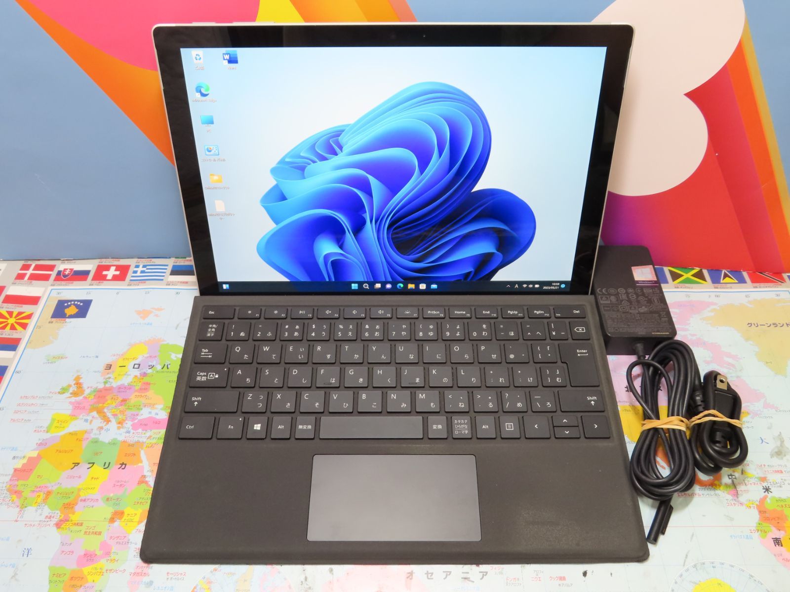 安心 保証 マイクロソフト Surface Pro 6 1796 タッチ キーボード 美品