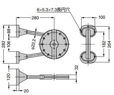 スガツネ工業 リフトコートハンガー