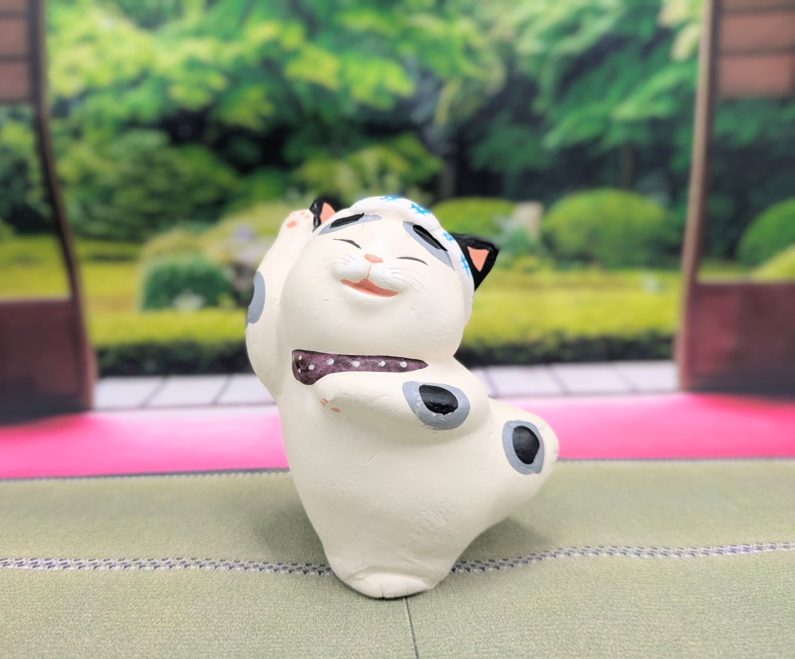 縁起物 招き猫 もりわじん 置物 うきじぃ うきじい