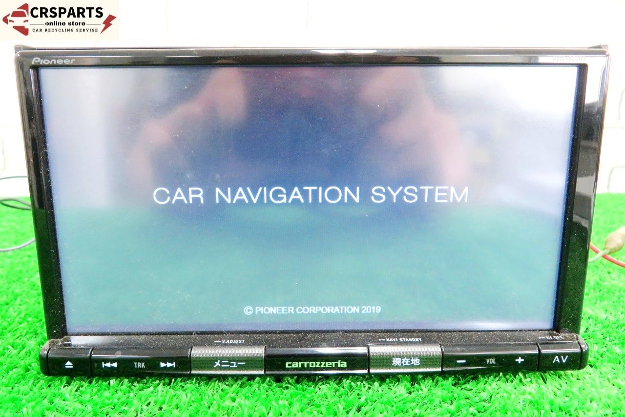 カロッツェリア AVIC-RZ303 地図 2019年 メモリーナビ CD DVD ワンセグ ◆取外 MK21S パレット◆ No 13630