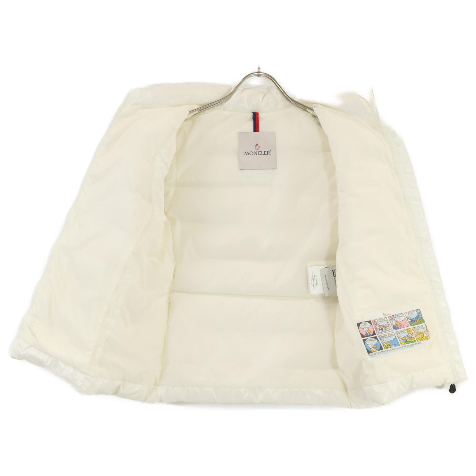 MONCLER モンクレール ダウンベスト GHANY GILET 白 XS MONCLER モンクレール ダウンベスト GHANY GILET 白 XS
