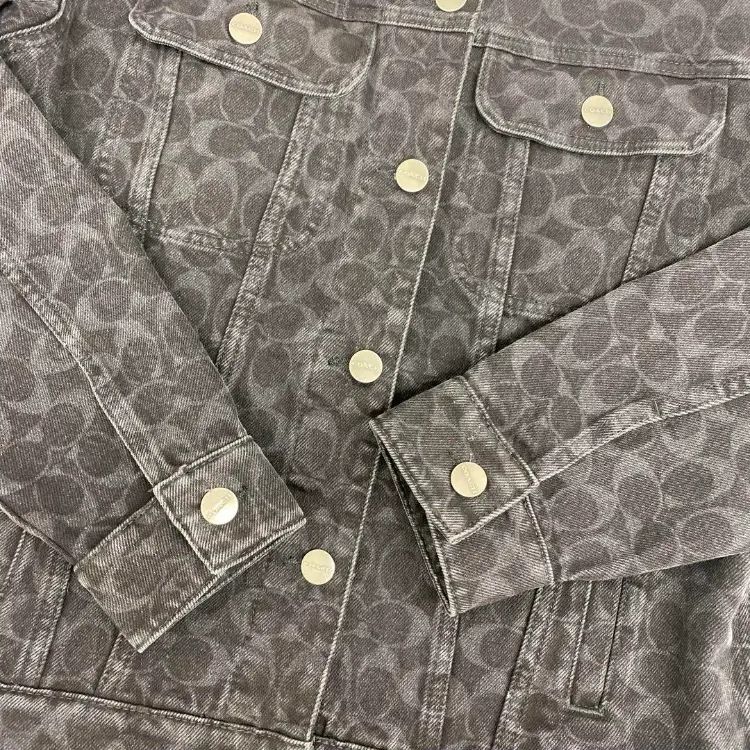 新品】COACH コーチ シグネチャー デニムジャケット - メルカリ