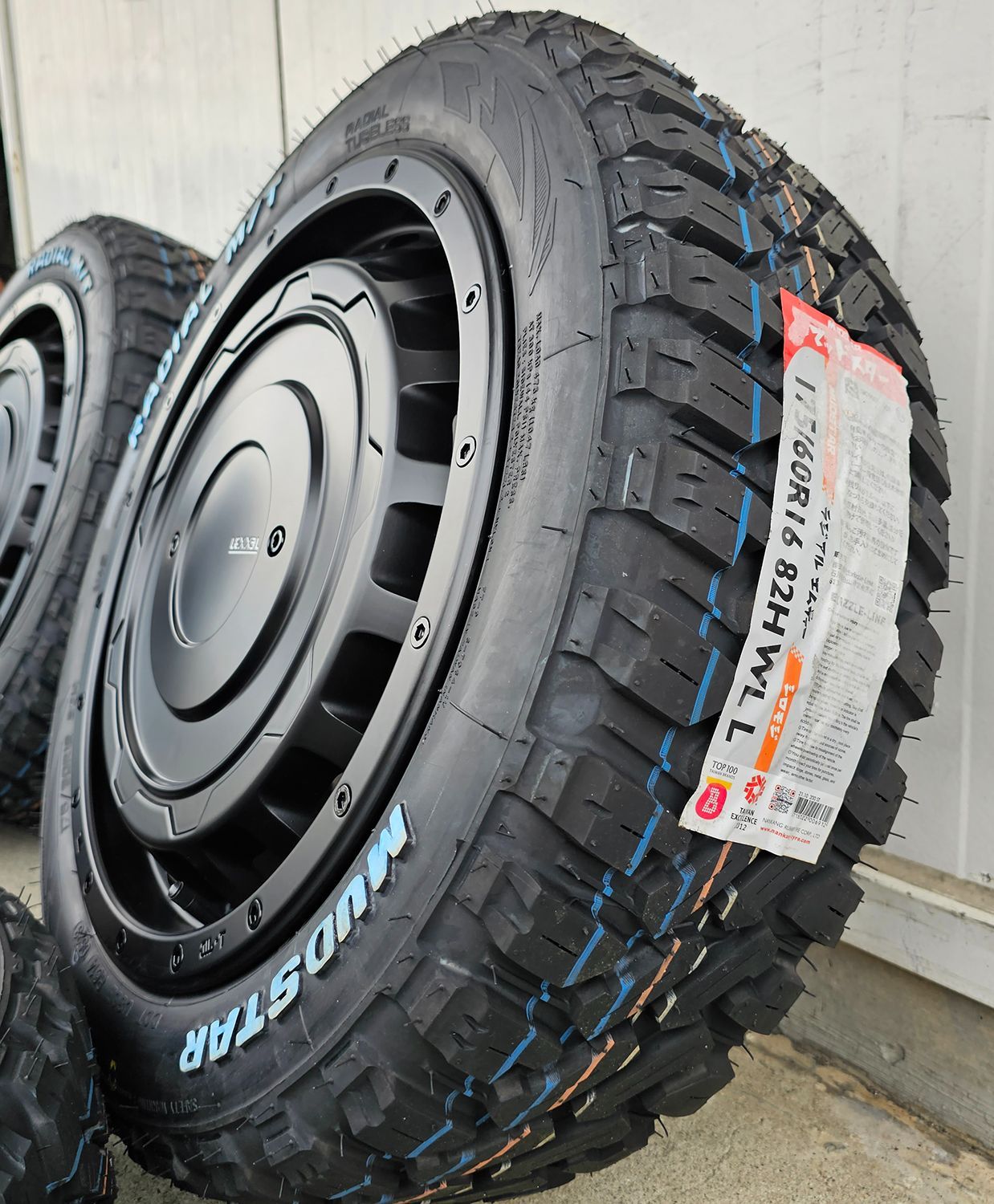 新品4本セット!! クロスビー レクセル LEXXEL SwaGGer スワッガー マッドスター MT 175/60R16 タイヤホイール 16インチ  ホワイトレター - メルカリ