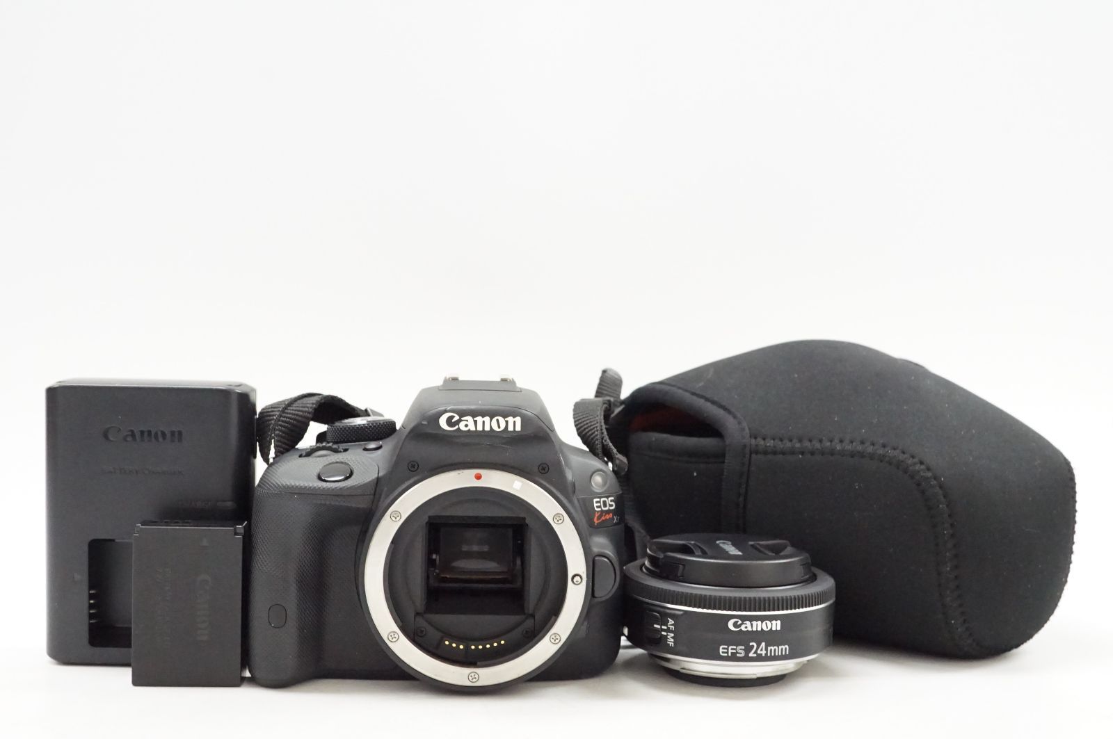 L031509)CANON キャノン EOS kiss X7 ボディ EF-S 24mm F 2.8 STM 