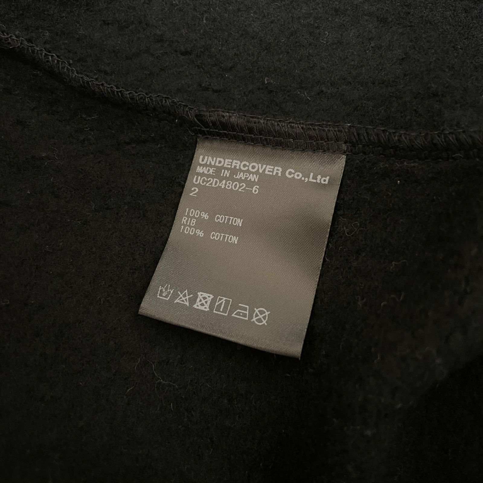 定価44000円 UNDERCOVER 裏起毛 ANARCHY IS THE KEY クルーネック