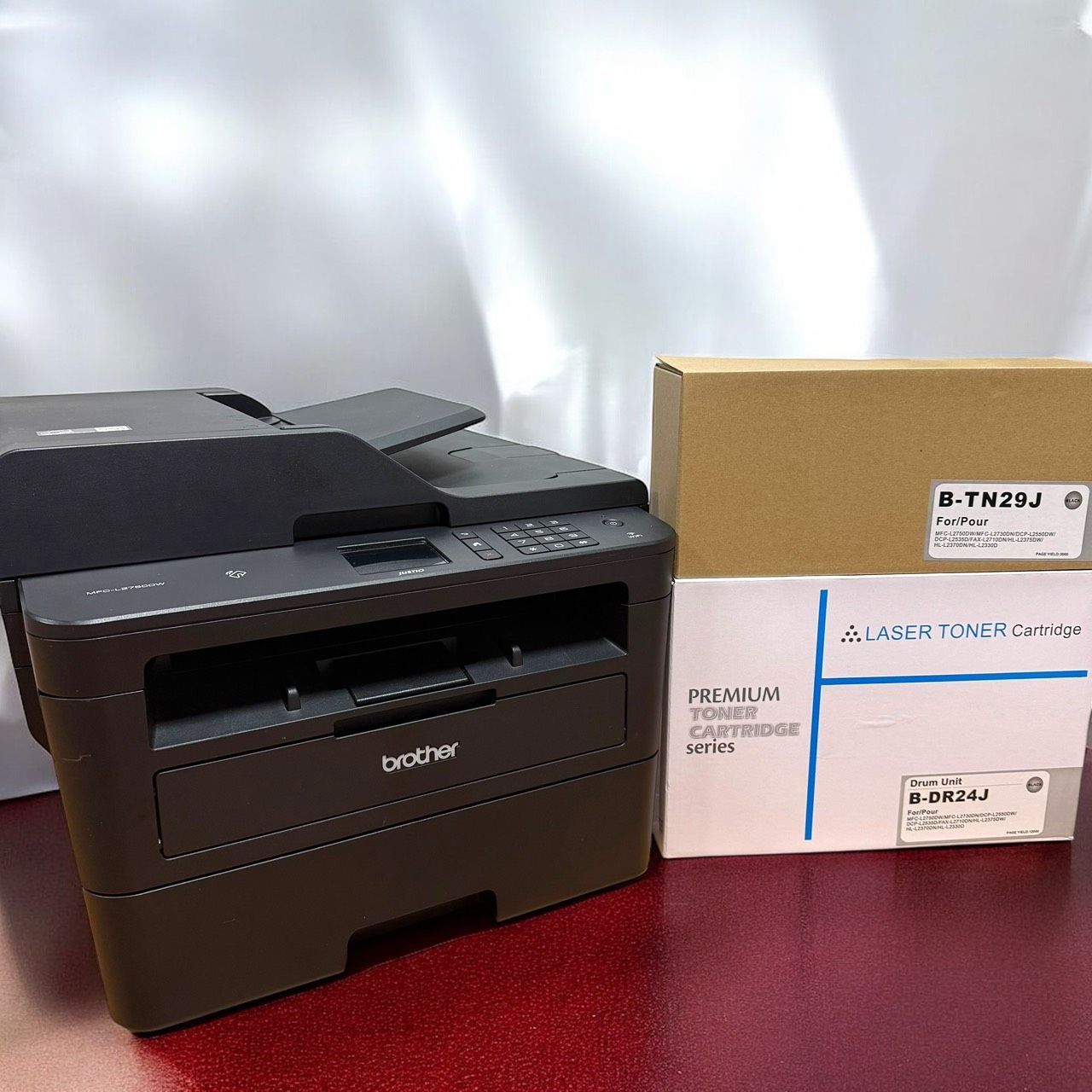 B 送料無料 Brother ブラザー MFC-L2750DW プリンター A4モノクロレーザー複合機 34PPM FAX ADF 両面印刷 有線 無線LAN