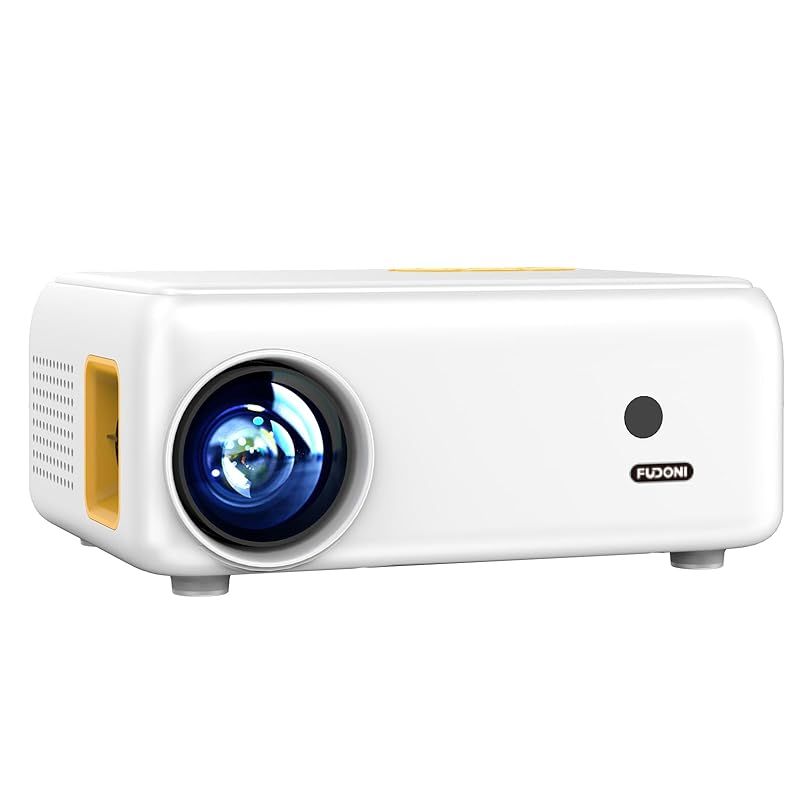 2025進級版-超小型 プロジェクター 家庭用 高輝度17000LM 5GWiFi-Bluetooth5.3 4K対応 1080P ミニ軽量 短距離投影 明るさプラス ホームプロジェクター 台形補正 ホームシアター300 大画面 50％ズーム HiFiス 0