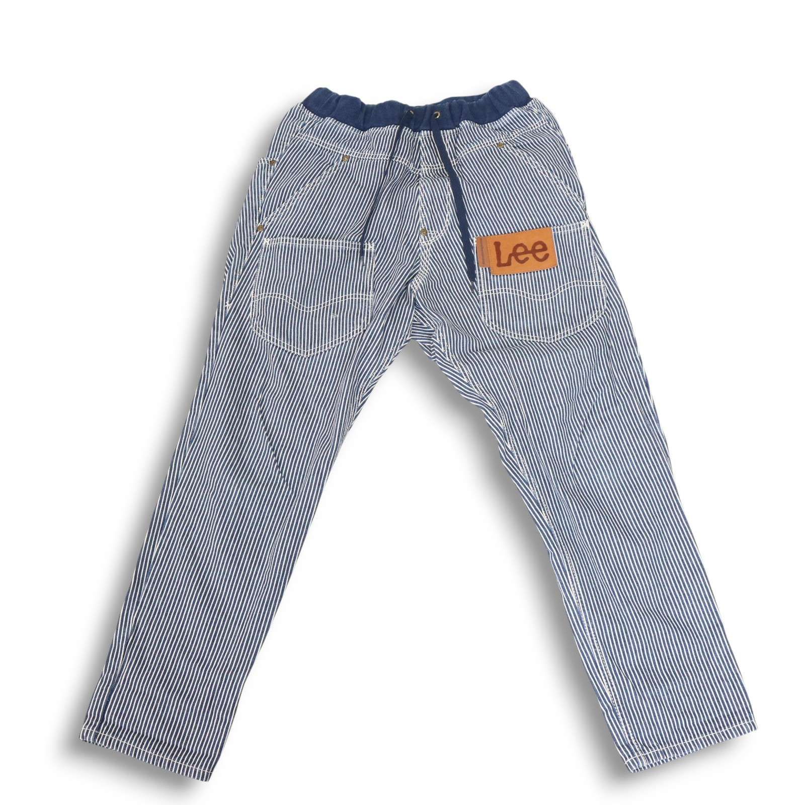  mercibeaucoup × LEE メルシーボークー リー ヒッコリー ストライプ サルエル うしろまえ デニム パンツ Sz.S メンズ サルエルパンツ パンツ