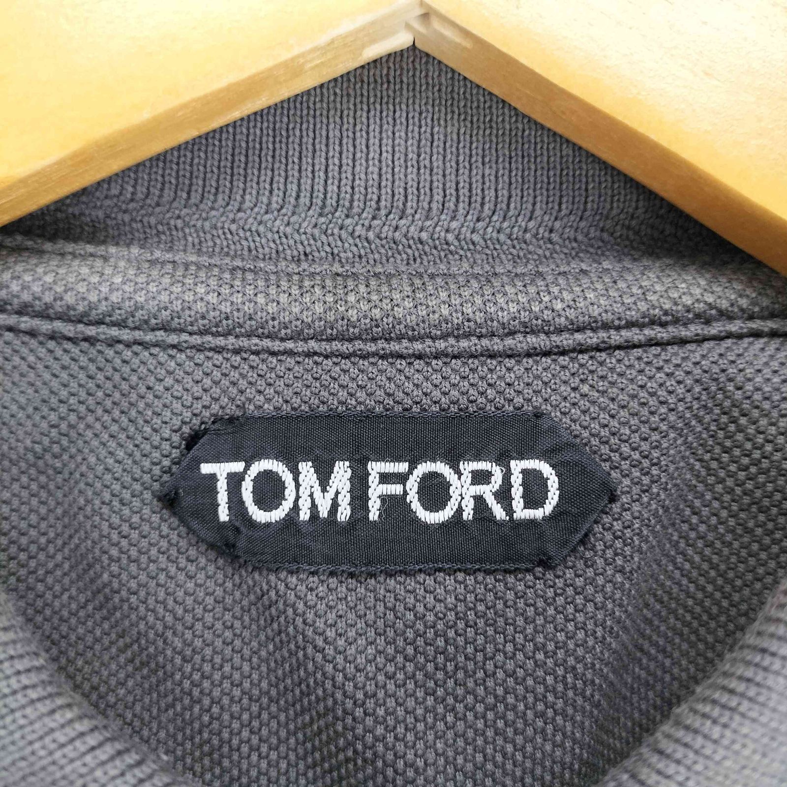 美品☆　トム・フォード　ポロシャツ　鹿の子ポロ トムフォード TOM FORD 鹿の子 S/S ポロシャツ メンズ 50 - メルカリ