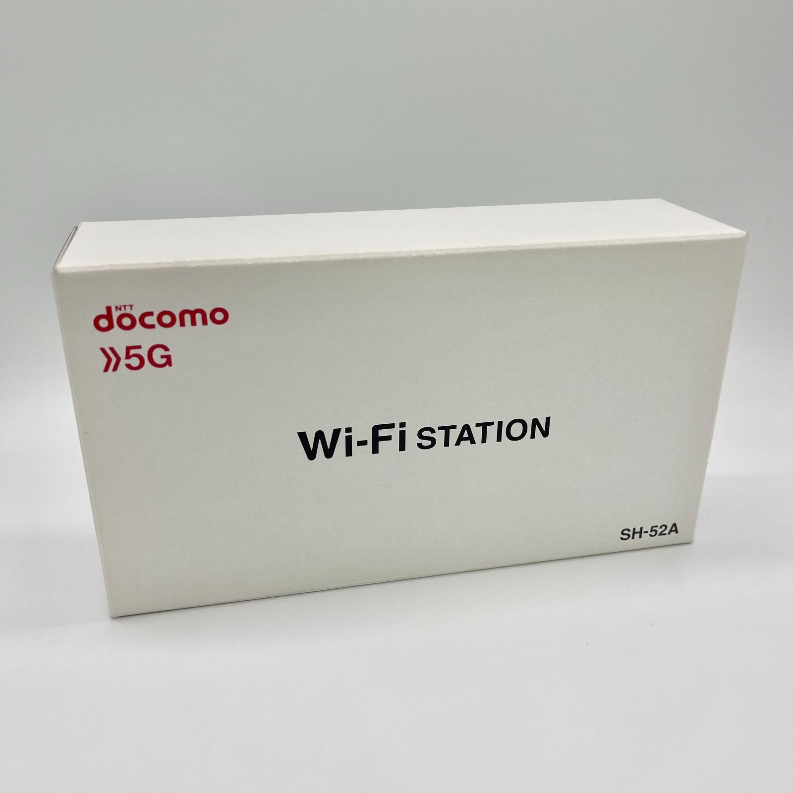 docomo モバイルルーター Wi-Fi STATION SH-52A Black