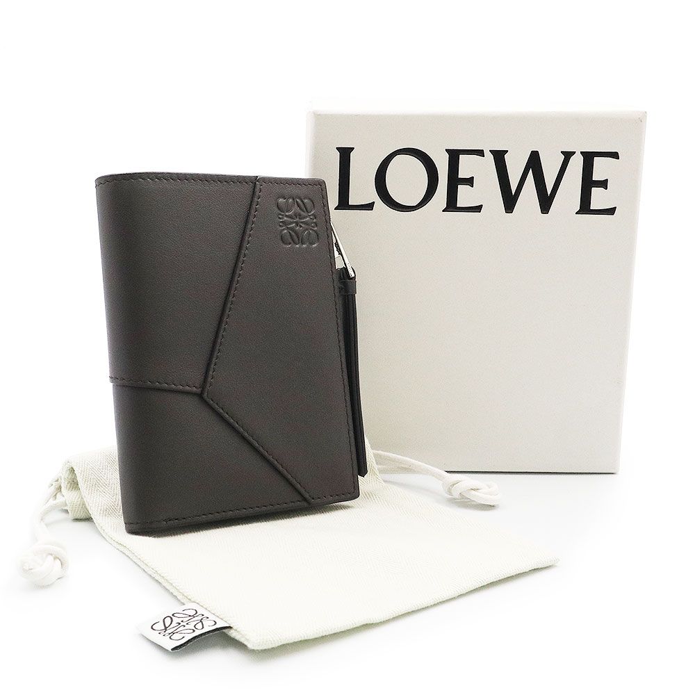 LUXURY ファッション LOEWE ロエベ パズル スリムコンパクト