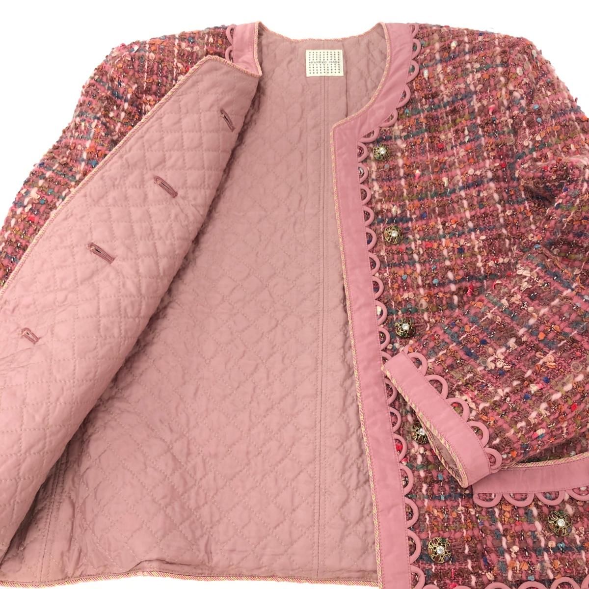 kaneko isao カネコイサオ ヴィンテージ ノーカラー ツイード