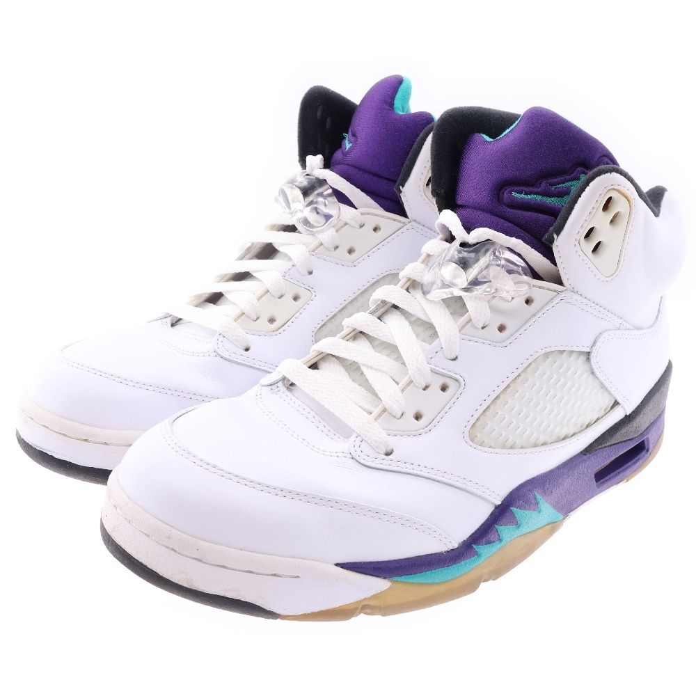 NIKE (ナイキ) AIR JORDAN 5 RETRO GRAPE 2013 136027-108 エア