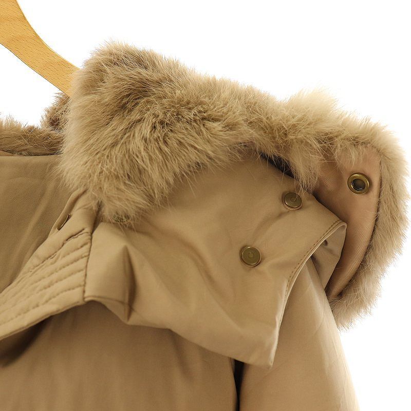 アーバンリサーチドアーズ レディース ベージュ フード付き ダウン