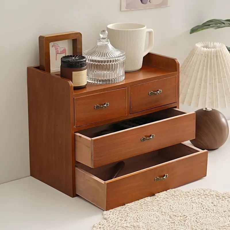 チェスト 3段 ナチュラル モダン ナチュラル アンティーク AC-8046