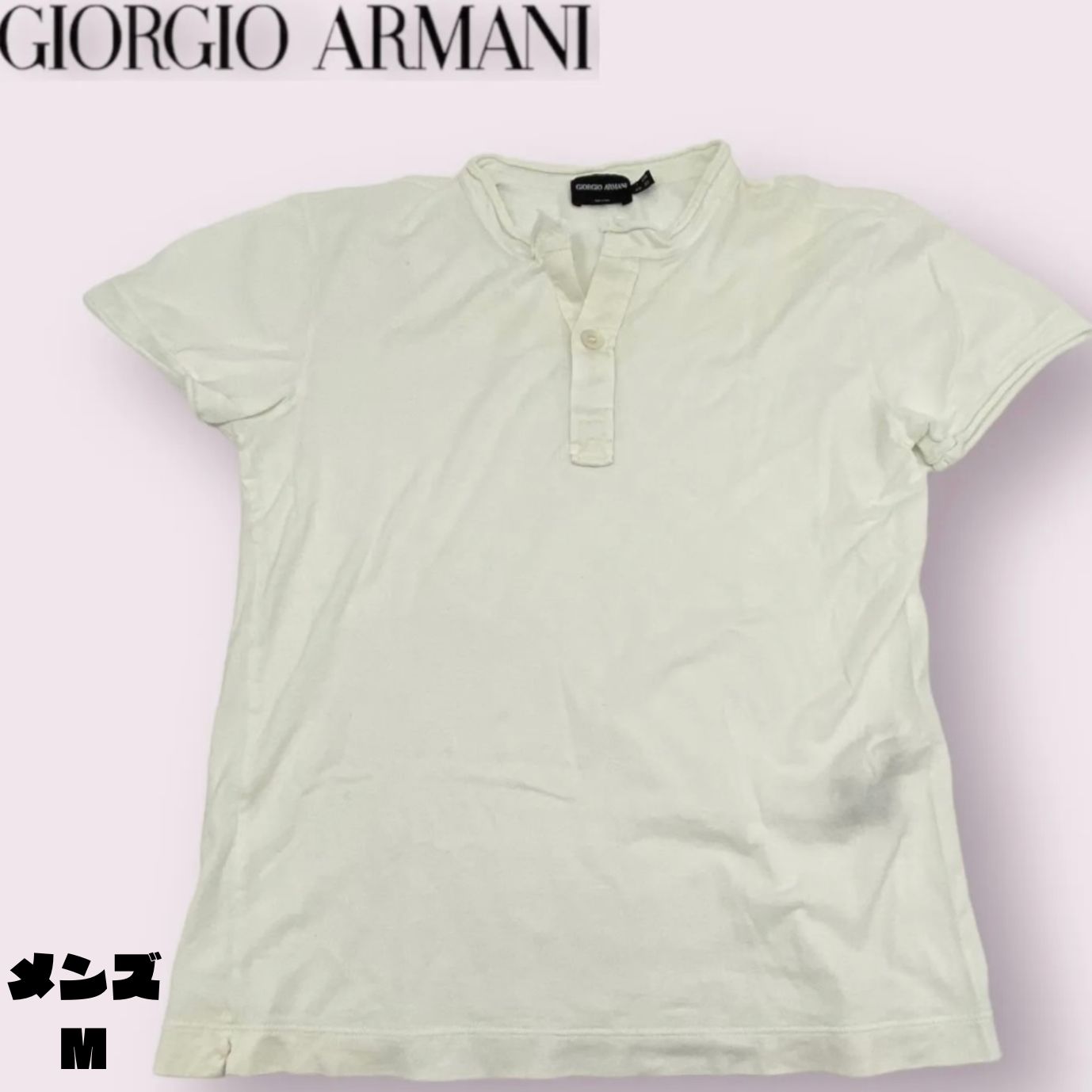 GIORGIO ARMANI ジョルジオアルマーニ トップス カットソー メンズM 