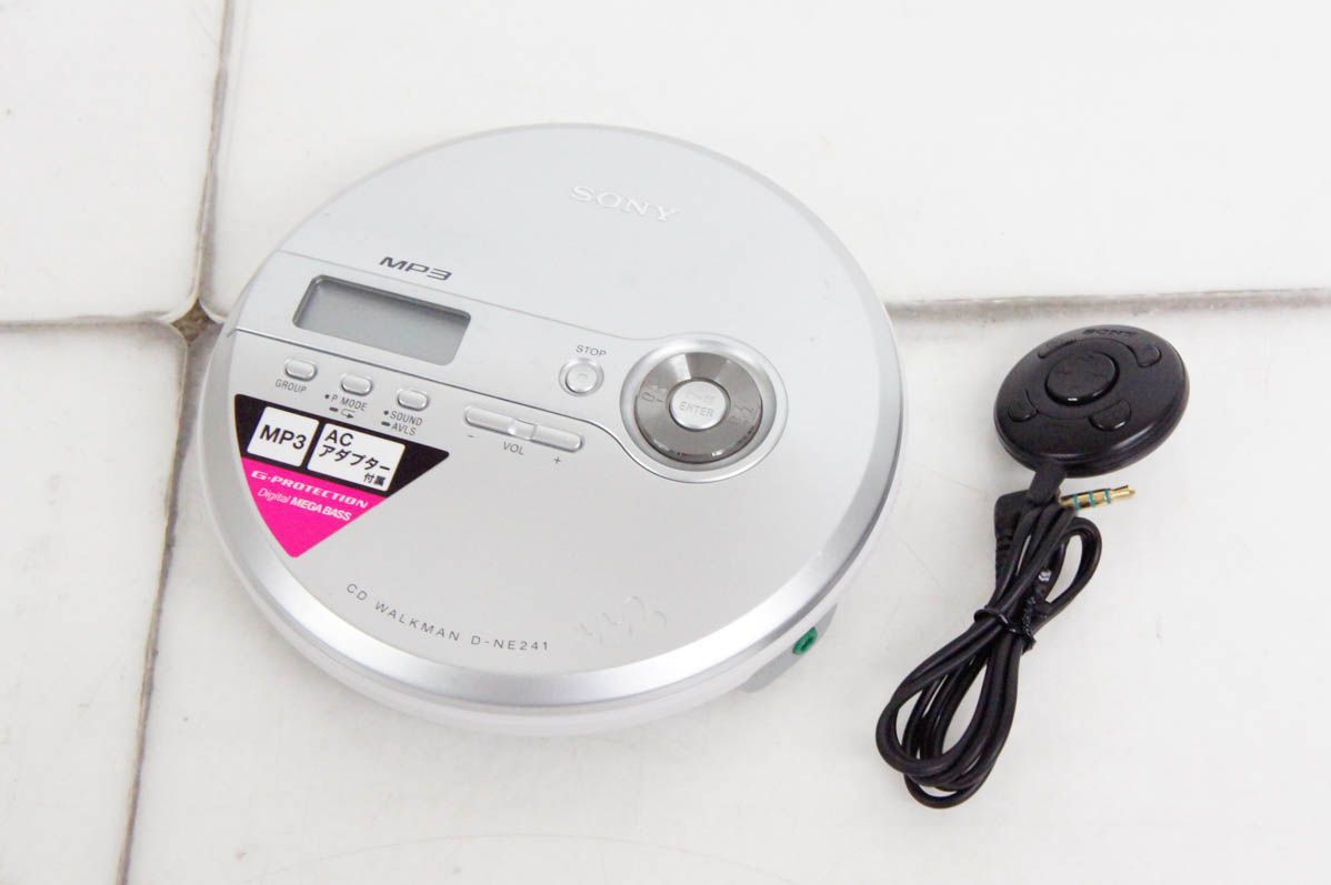 Amazon.co.jp: SONY CDウォークマン N241 ブラック D-NE241/B