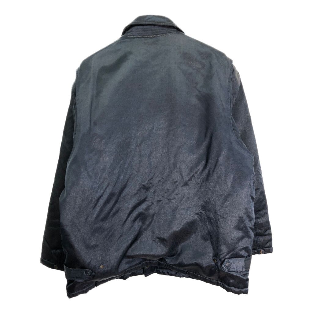美品 90's Schott ショット ファイヤーマン ジャケット ネイビー L USED］90's 