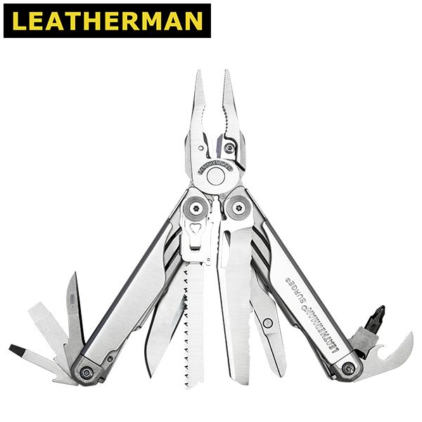 レザーマン Leatherman SURGE サージ マルチプライヤー レザーケース付き PREMIUM SHEATH 830158 ナイフ アウトドア 携帯工具 LTH-0011-000